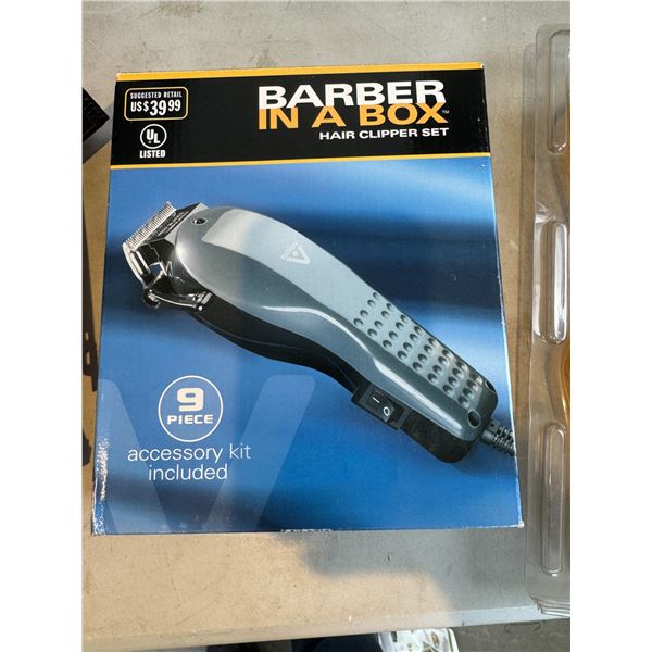 Barbara in a box hair clipper set