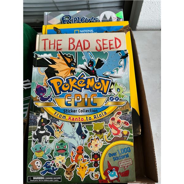 Pokémon book and other books