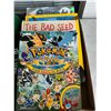 Image 1 : Pokémon book and other books