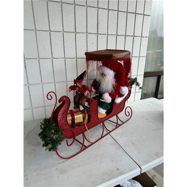 Christmas decor sleigh