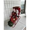 Image 2 : Christmas decor sleigh