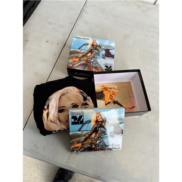 Studio for Cascada T-shirt, CD