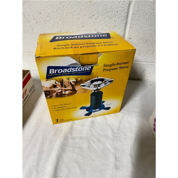 Single burner propane stove