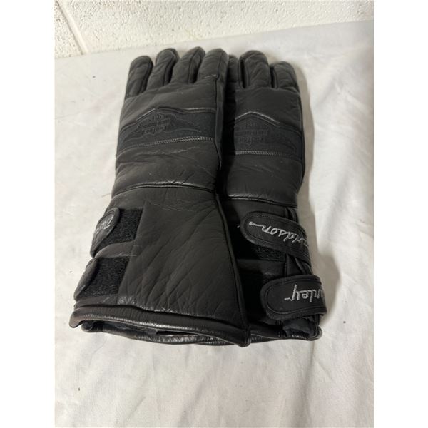Harley Davidson, large gloves