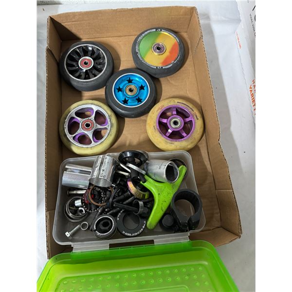 Wheels and accessories and tools