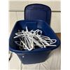 Image 1 : Hangers and Bin with lid