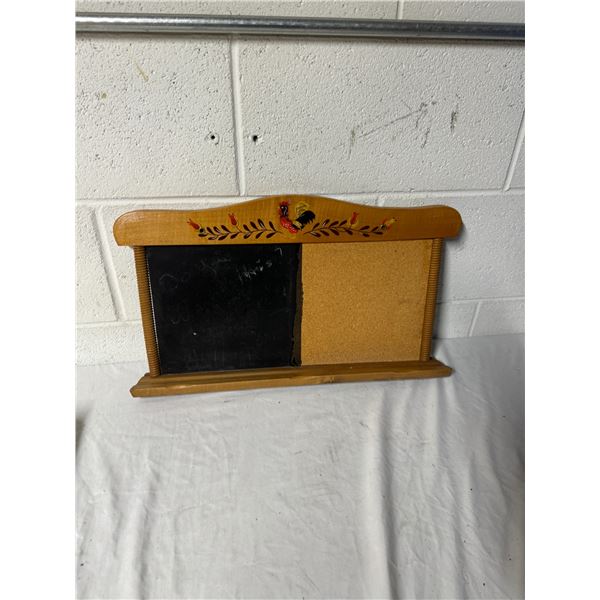 Corkboard/chalkboard