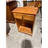 Image 1 : Nightstand  17 and three-quarter inches by 10 1/2" x 26" tall