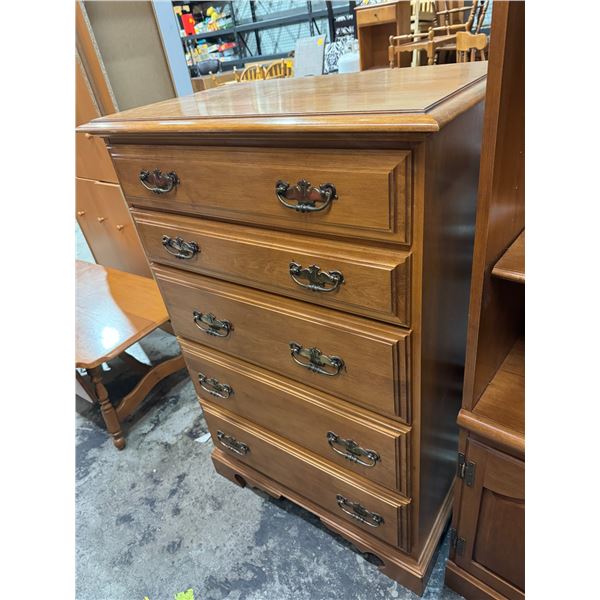 Roxton  maple dresser 30" x 19" x 46"