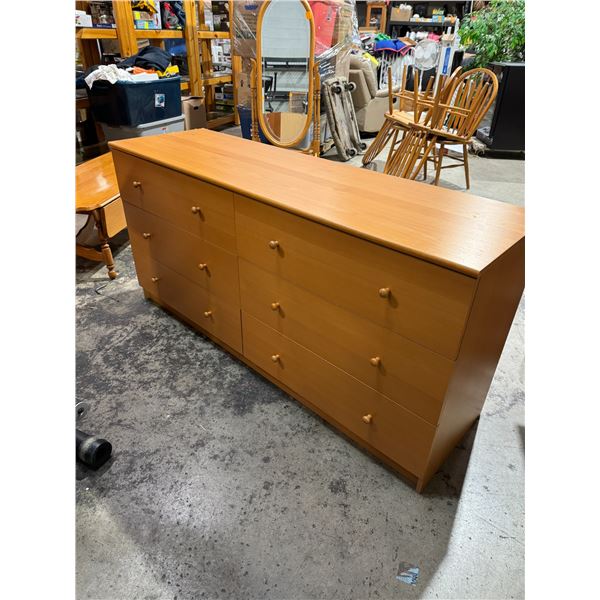 Dressers 63 1/4 inches long 19 inches deep 30 1/2 inches tall