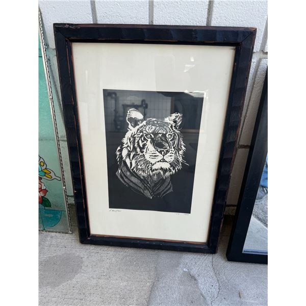 Numbered wall 11/15 1977