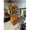 Image 2 : Two piece China cabinet 47 1/2" x 16" x 78 1/2" tall