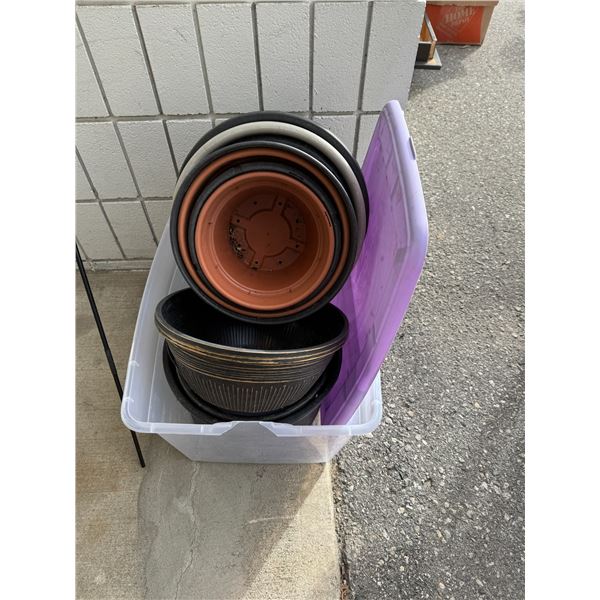 assorted planters
