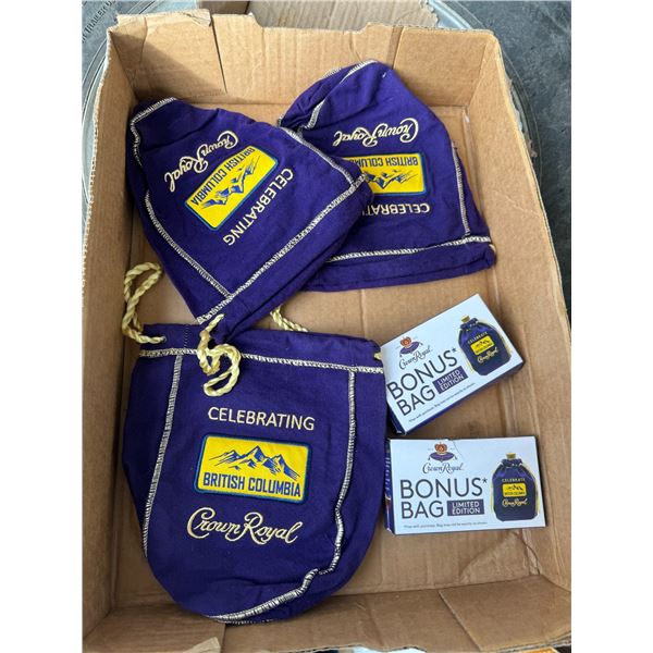 Crown Royal bags