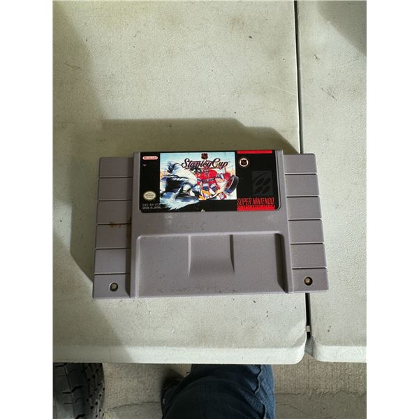 Super Nintendo Stanley Cup game