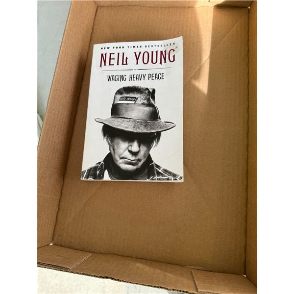 Neil Young waging heavy peace book