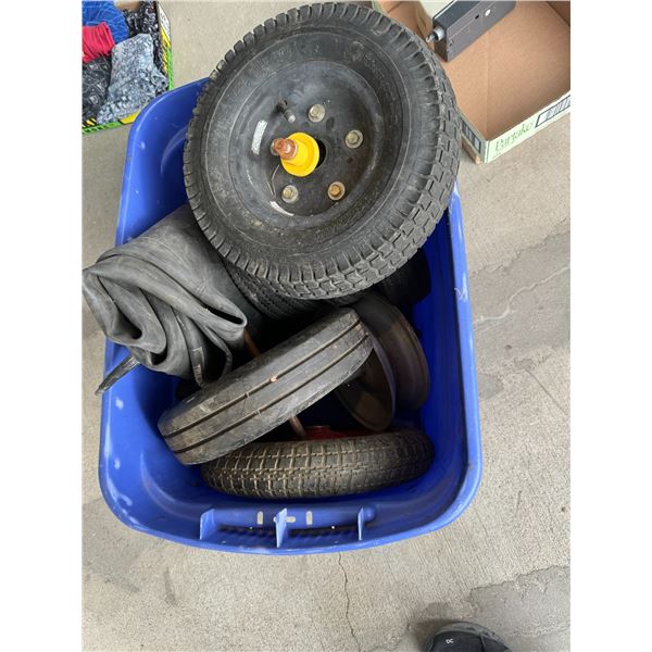 Tractor wheels, and parts