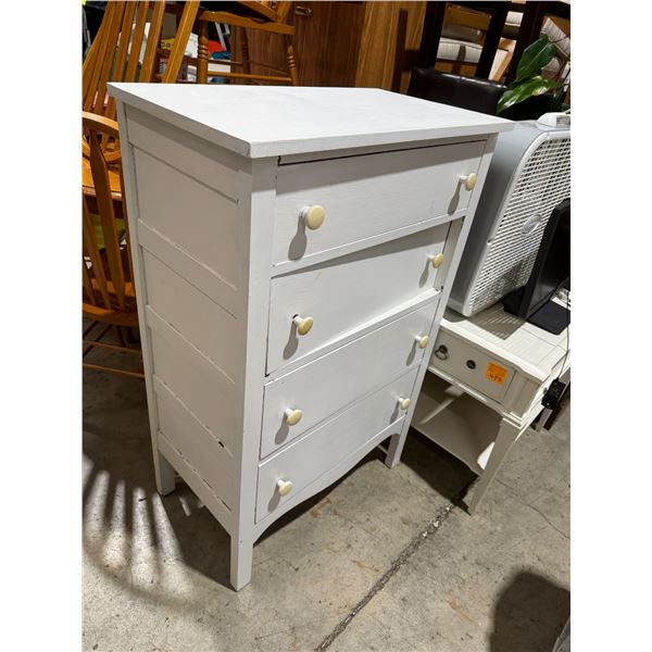 Dresser is stuck needs TLC measures 28" x 16 1/2" x 44" tall