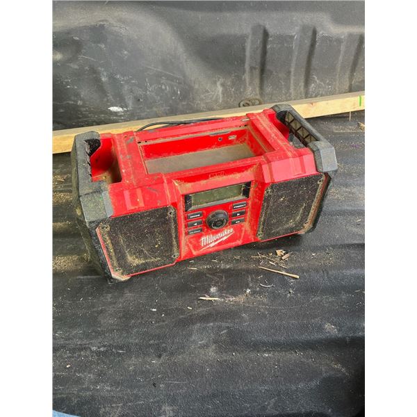 Milwaukee M18 Jobsite Radio -- Works Great