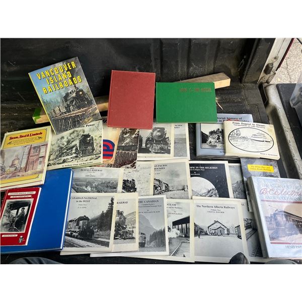 Lot of 26 Train Books