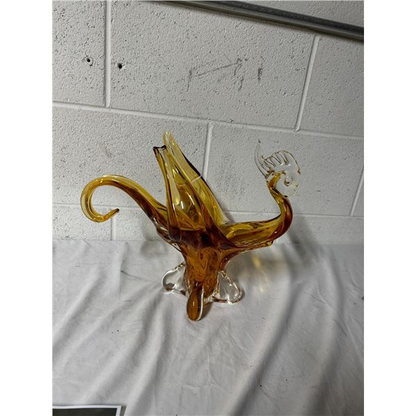 Vintage EDAG Glass Bird damaged wingtip