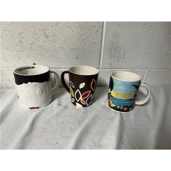 Starbucks mugs