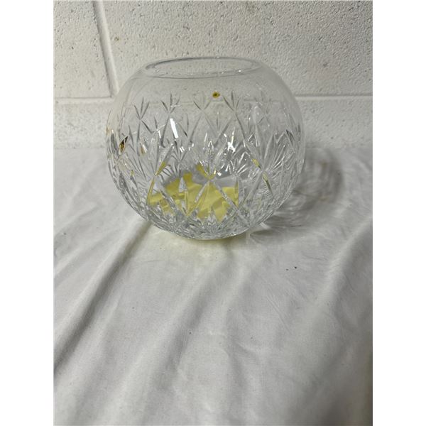 Tiffany and Co."Sybil" crystal Rose Bowl