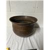 Antique fortune inch copper pot