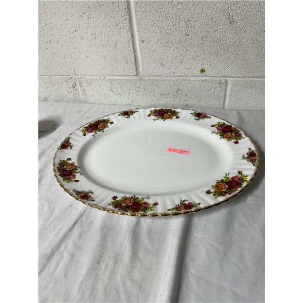 1960s Royal Albert old country roses 15 inch platter