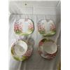 Image 2 : Two 1950s Royal Albert Blossom time trios