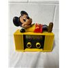 Image 1 : Made in Hong Kong, Mickey Mouse Radio missing battery cover