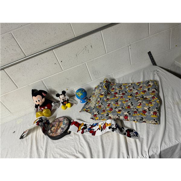 TY Mickey and other other Mickey collectibles
