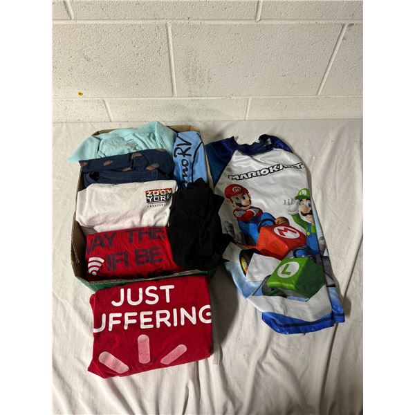 Youth size, large shirts