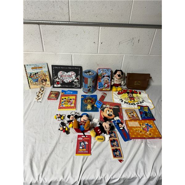 Mickey Mouse collectibles