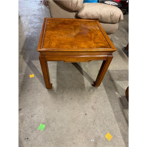 Ming Style Side table 26" x 26" x 22 3/4" tall L