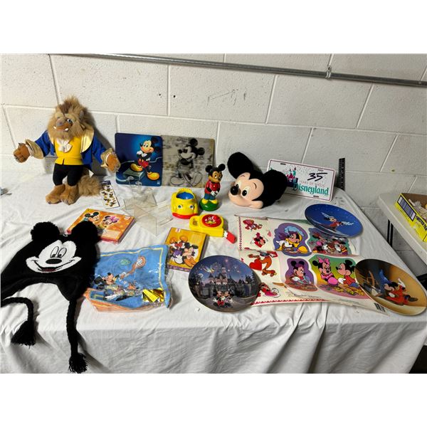 Mickey and Disney collectibles