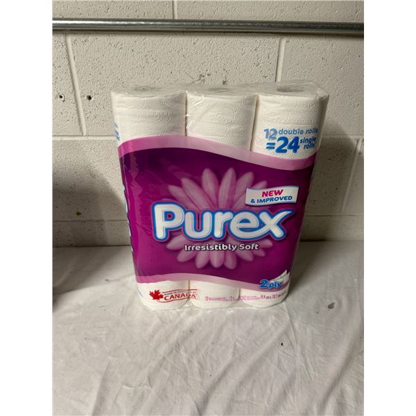 Purex irresistibly soft toilet paper