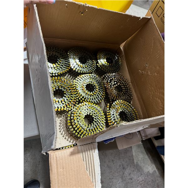 Spiral angle, coil nails