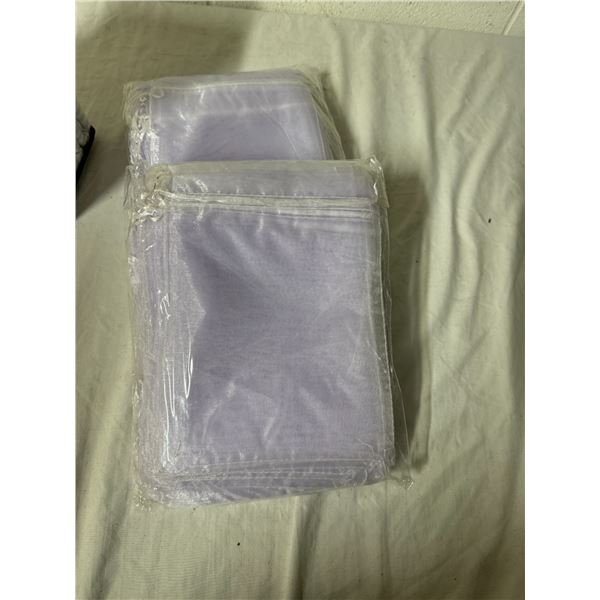 Pull string gift bags