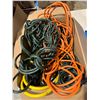 Assorted extension cords