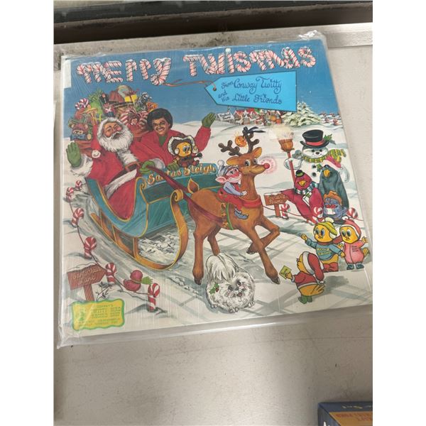 Merry Twistmas  record from Conway Twitty and his little friends