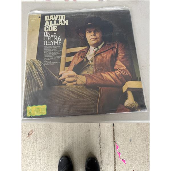 David Allen COE once upon a rhyme record