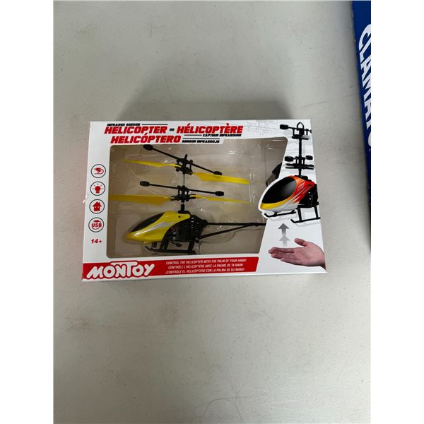 Infrared sensor helicopter