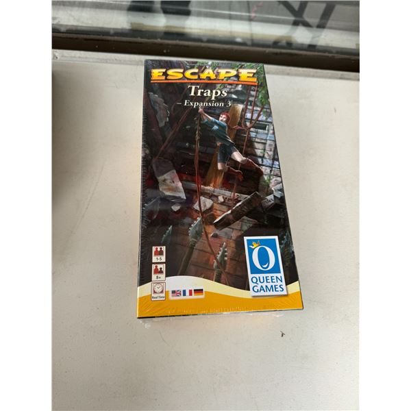 New sealed escape traps expansion three game