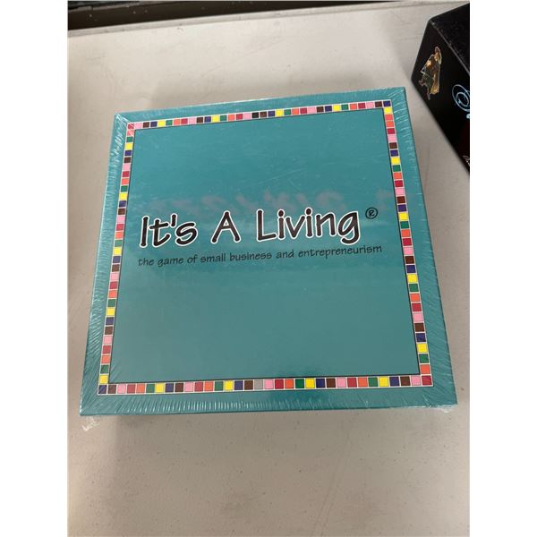 It's a living the game of small business and entrepreneurism sealed