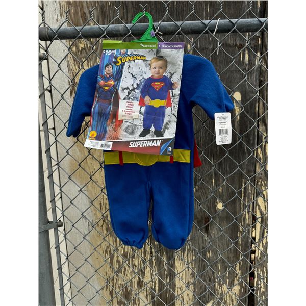 Superman costume 6 to 12 months