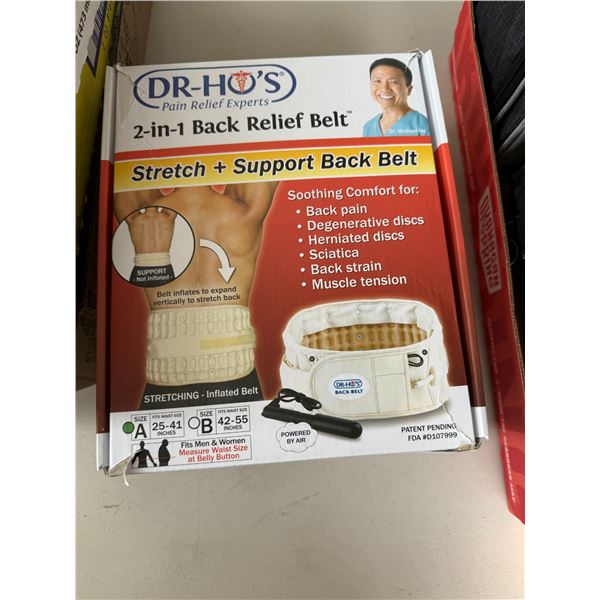 Dr. hO's 2-1 back relief belt