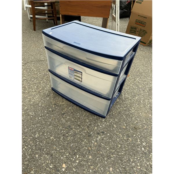 Sterilite storage drawers