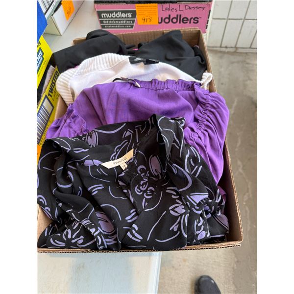 Ladies, large shirts