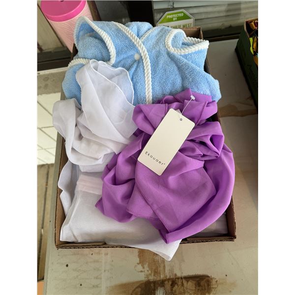 Two medium covers and two clothing bags